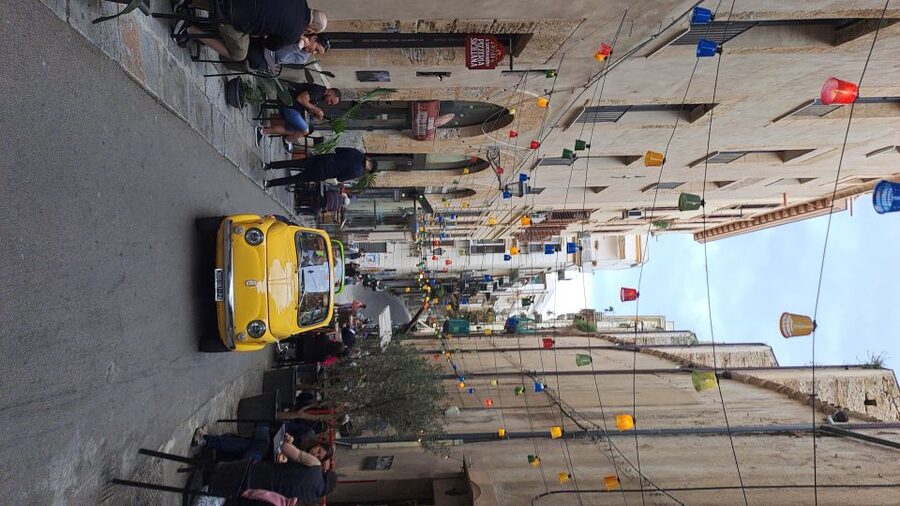 Palermo: Vintage Fiat 500 Sightseeing Tour - Baroque Palermo at Fontana Pretoria and Quattro Canti