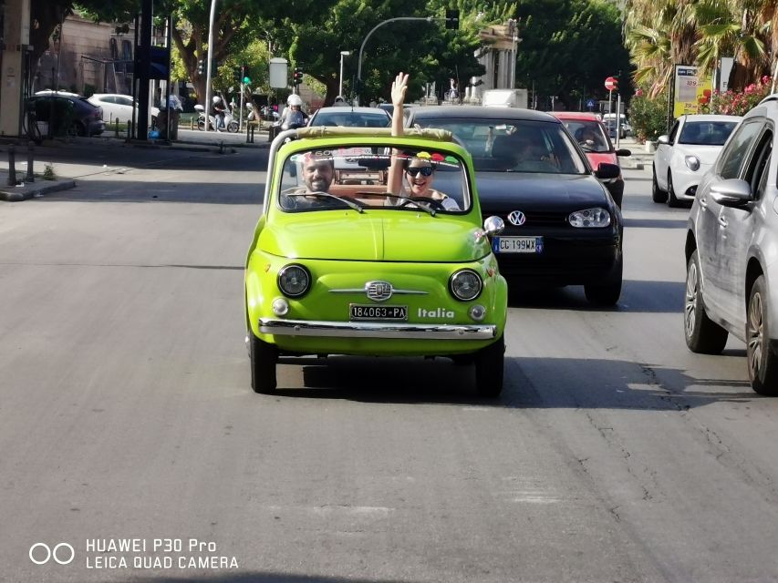 Palermo: Vintage Fiat 500 Sightseeing Tour - What the private group format adds