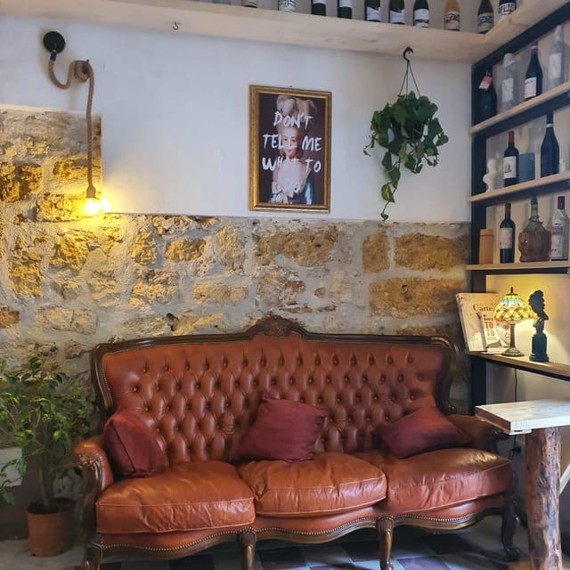 Palermo: Wine Tasting with Sicilian Tapas - A small wine bar on the road to Ballarò