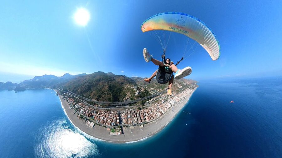 Paragliding Tandem Taormina + Video/Foto e GoPro + Acrobazia - Key points to know before you book
