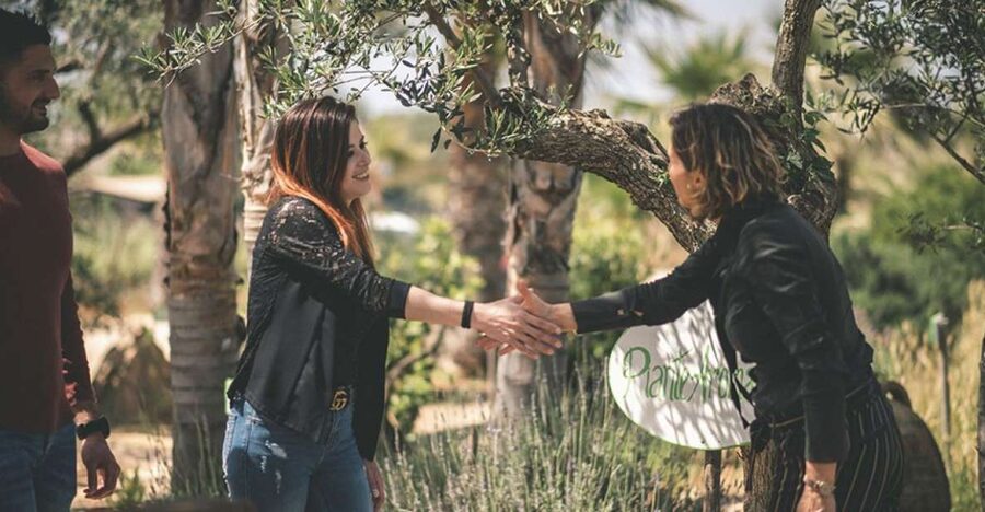 Partinico: Farm's Animals and Aromatic Garden Experience - The aroma garden turns plants into a sensory game