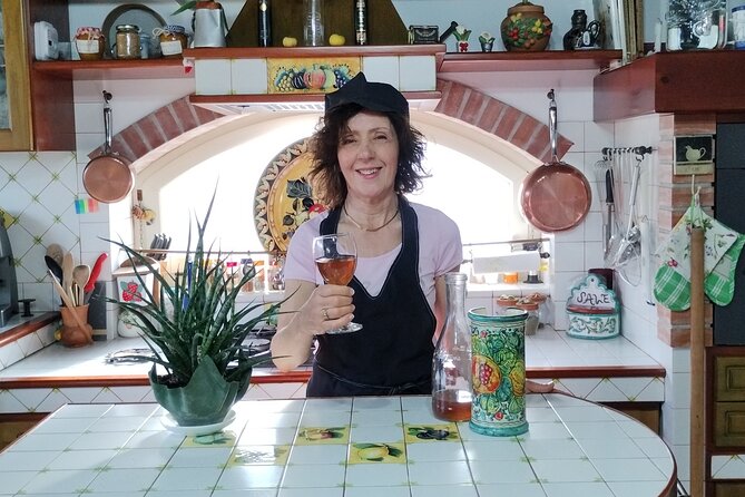 Pasta Class Cook Traditional -Sciacca-Wine included-Shuttle extra - The meal is part of the lesson, not an afterthought