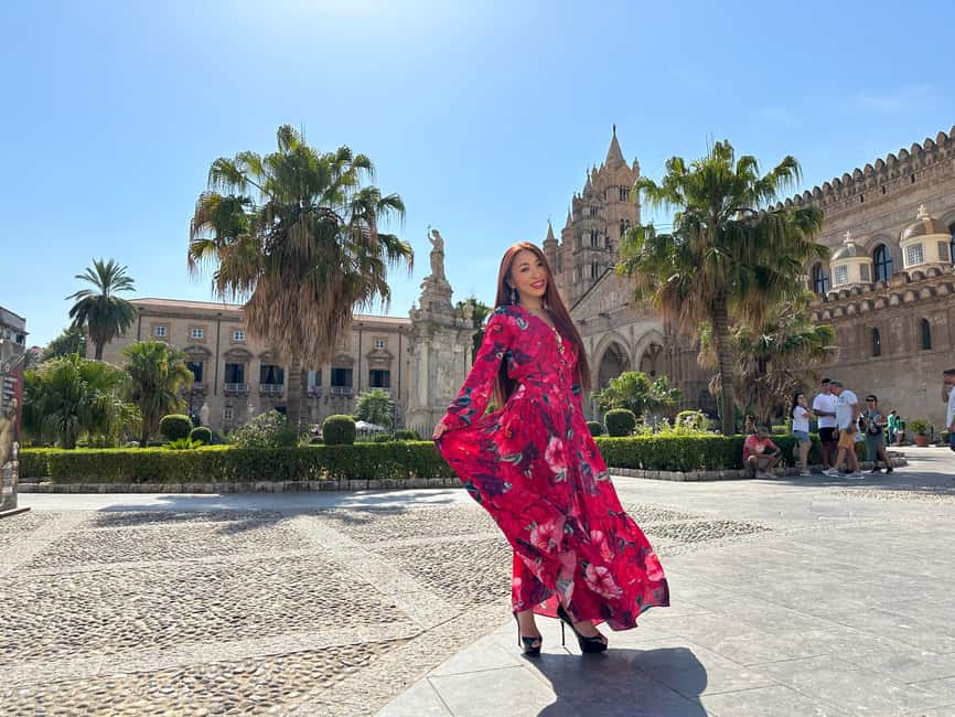 PHOTOSHOOT IN PALERMO - Villa Bonanno and Piazza Pretoria
