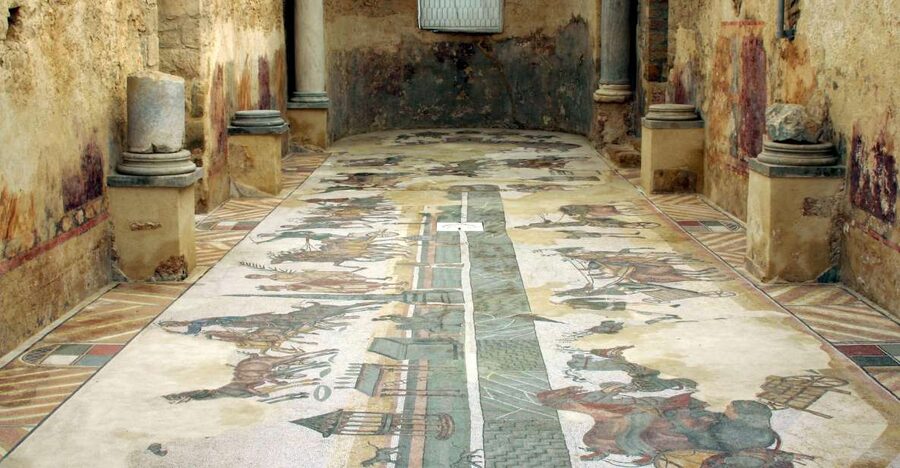 Piazza Armerina: Villa Romana del Casale Guided Tour - The thermal baths: Roman comfort in working order