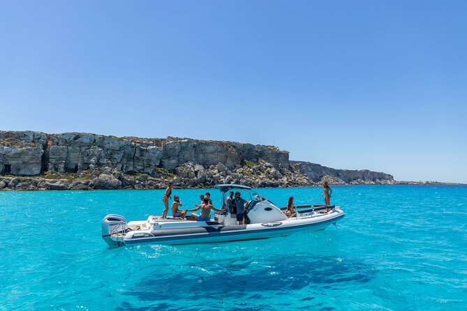 Private Boat Tour to discover Favignana and Levanzo from Trapani - Cala Fredda and Cala Minnola slow the afternoon down