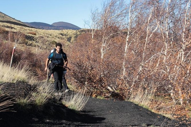Private Etna Trekking half day tour from Taormina - Picnic time with an Etna view