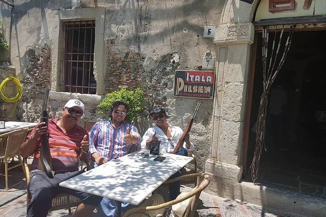 Private Godfather and Taormina Tour with Luxury Van - Forza d’Agrò and its film-linked cathedral