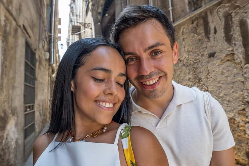 Private Photographer Shooting + Sightseeing & Tasting Tour - Piazza Pretoria and Palermo Cathedral