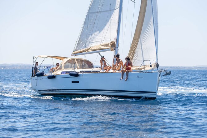 Private Sail Boat Tour to Favignana and Levanzo from Trapani - Cala Rossa is the dramatic second swim