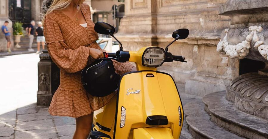 Rent beautiful iconic scooters and discover Sicily. - Building Your Own Palermo Day Route