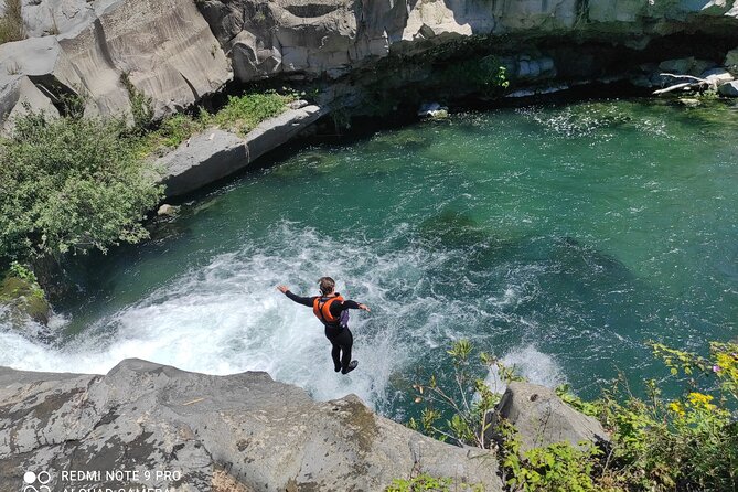 River Jumping Alcantara Gurne - Timing: plan for two hours in the water, and allow more time overall