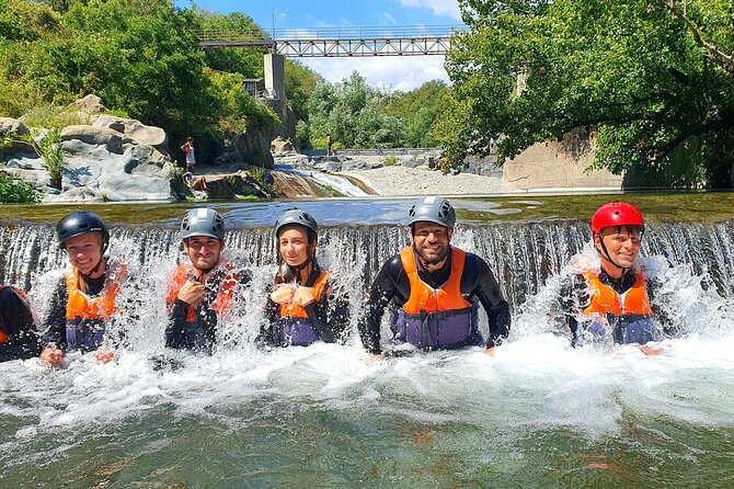 River Jumping Alcantara Gurne - From the headquarters to the river in five minutes