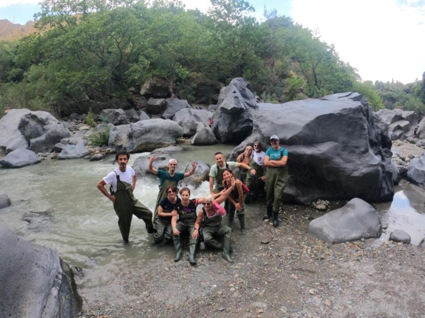 River Trekking Gole Alcantara - Walking into the Alcantara Gorge
