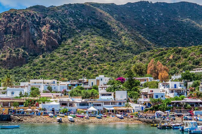 Salina, Panarea and Stromboli from Cefalu, Via Capo D'Orlando - The long road from Cefalù to the Aeolian Islands