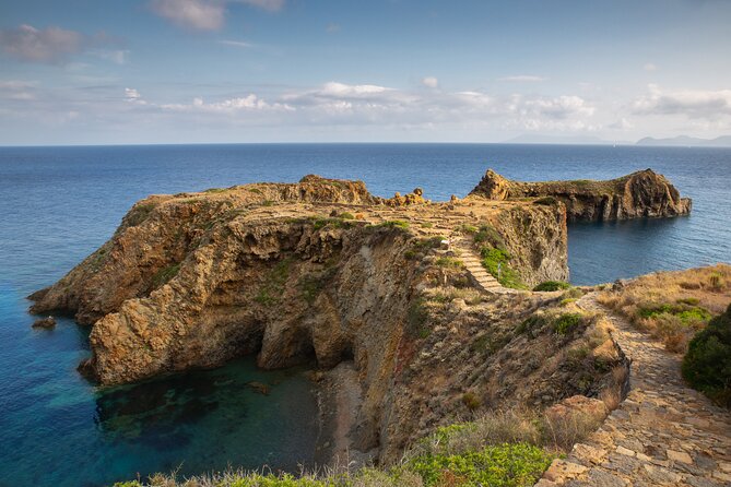 Salina, Panarea and Stromboli from Cefalu, Via Capo D'Orlando - Panarea: white lanes and the glamorous island stop
