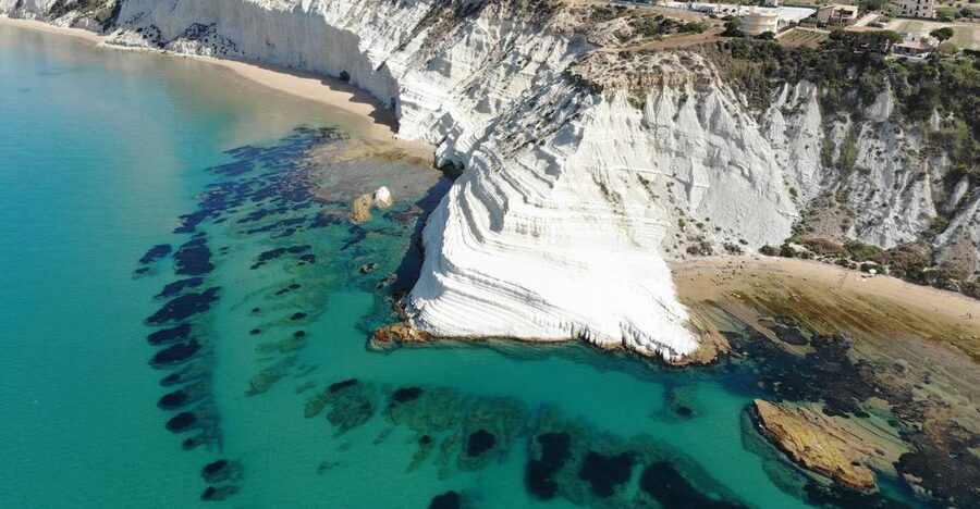 San Leone, Scala dei turchi: private aperitif on boat tour - Why Scala dei Turchi works best from the water