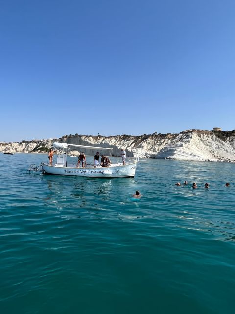 San Leone, Scala dei turchi: private aperitif on boat tour - The boat ride along Sicily’s Coast of Myth