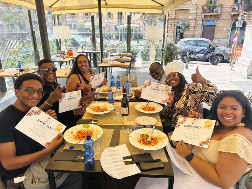 Scuola di Cucina tipica Siciliana con Pranzo Incluso - Starting at Ristorante Noa beside the Catalans Church
