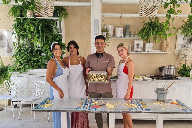 Seaview Cooking Class & Taormina local flavors with Chef Mimmo - Wine, antipasti, and lunch by the water