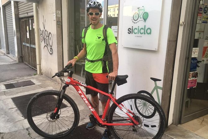 Sicicla Bike MTB Rental - Choosing a route toward Monte Pellegrino