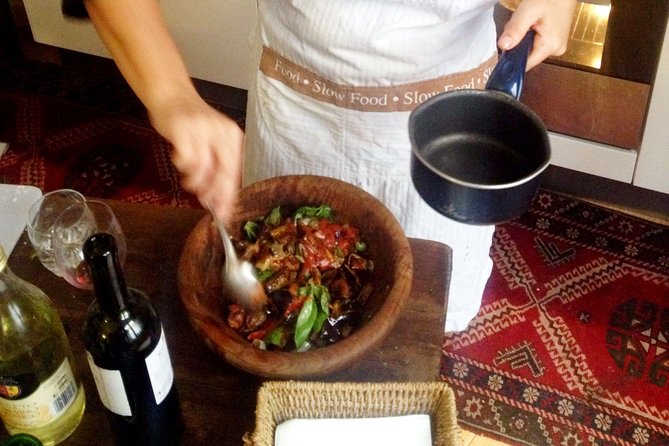 Sicilian Cooking Class in Palermo - Wine, snacks, and the meal at the end