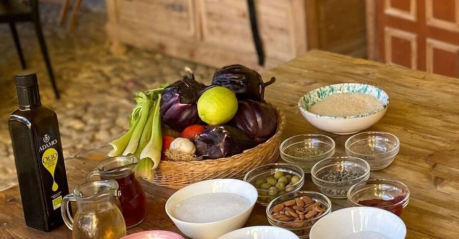 Sicilian cooking class in the historic baglio Florio Adamo - Key points at a glance