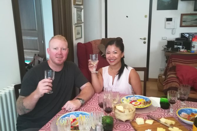 Sicilian Wines and cheeses Tasting in Palermo - Cheese pairings, caponata, and homemade Sicilian food