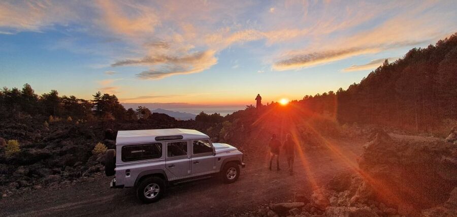 Sicily: Mount Etna 4x4 Jeep Tour with Lava Caves & Forests - Taking the wine road to a Sicilian lunch
