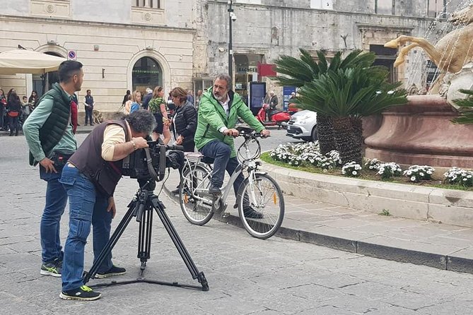 Siracusa tour on high tech bike - Cathedral Square and Via Roma