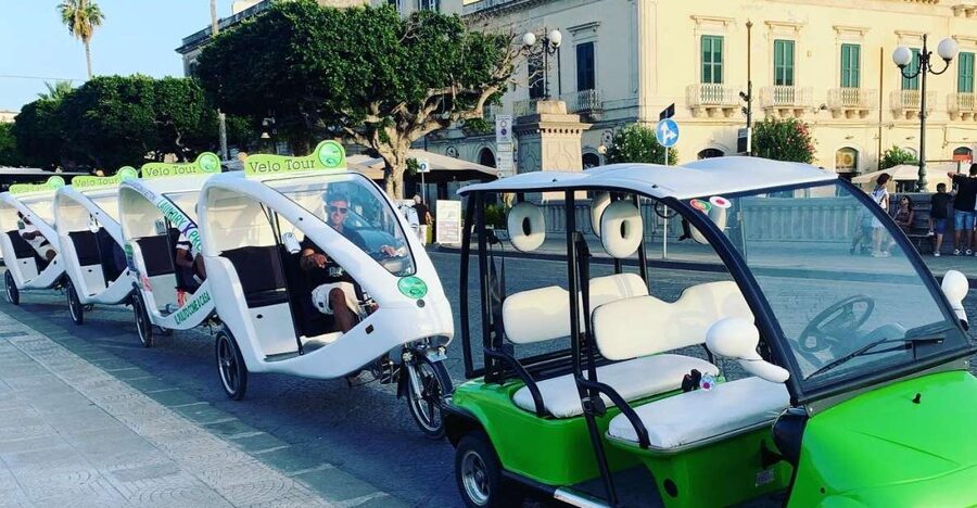 Siracuse: Guided Velobike Tour - Pickup in Ortigia and the first look at Syracuse