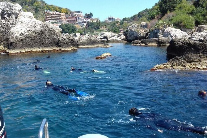 Snorkeling at Isola Bella Marine Park Taormina - The Blue Cave and the stories along the route