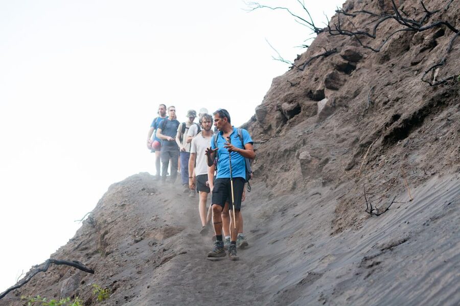 Stromboli: Sunset Trekking at Sciara del Fuoco - The overnight stay is part of the plan