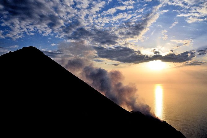 Stromboli: sunset trekking to Sciara del Fuoco - Ashàra - The old cemetery and Strombolicchio views