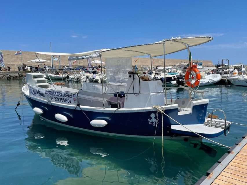 Sunset excursion by boat along the coast of Cefalù - Getting to Presidiana Tourist Port