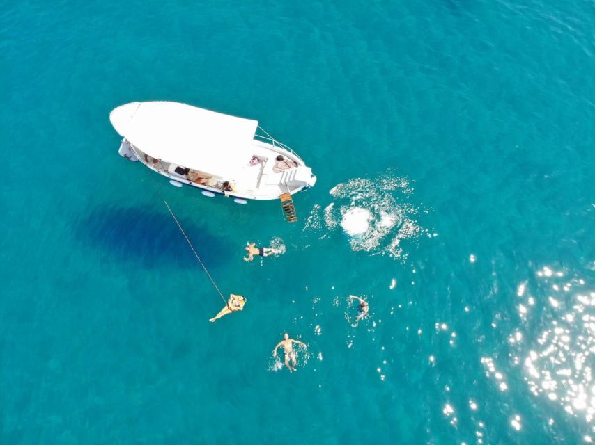 Sunset excursion by boat along the coast of Cefalù - The Mazzaforno stop is for swimming and seabed views