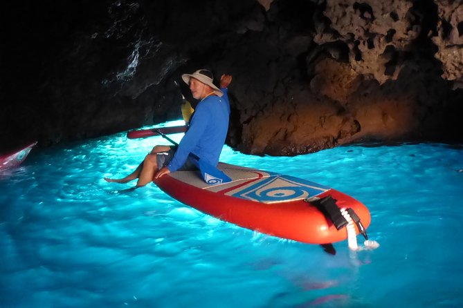 SUP into the sunset on Vulcano Island - Why sunset is the right time for this Vulcano paddle