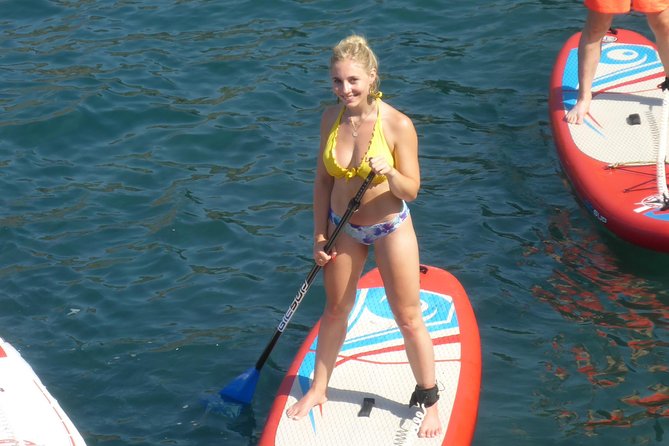 SUP into the sunset on Vulcano Island - Starting at Spiaggia delle Acque Calde