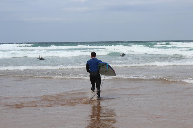 Surf lessons - The first part of the 90-minute lesson
