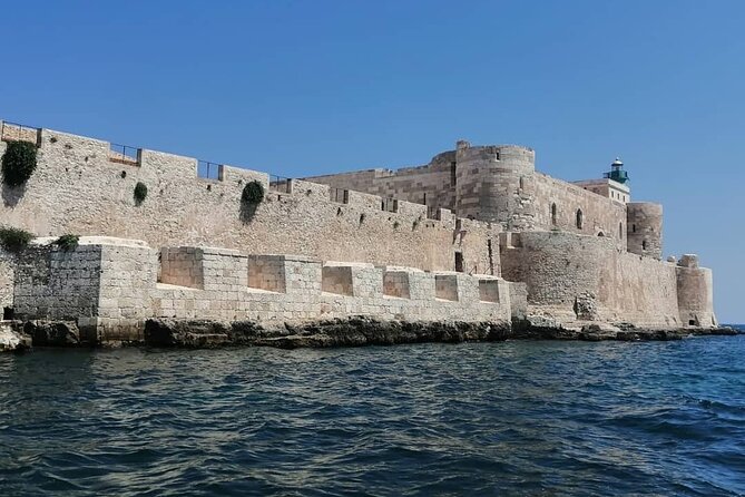 Syracuse Boat Excursion with Snorkeling to the Sea Caves - The castle stop is about swimming, not a long visit