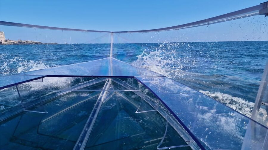 Syracuse: Coast and Sea Caves Full Transparent Boat Tour - Leaving from the A Surgiva meeting point