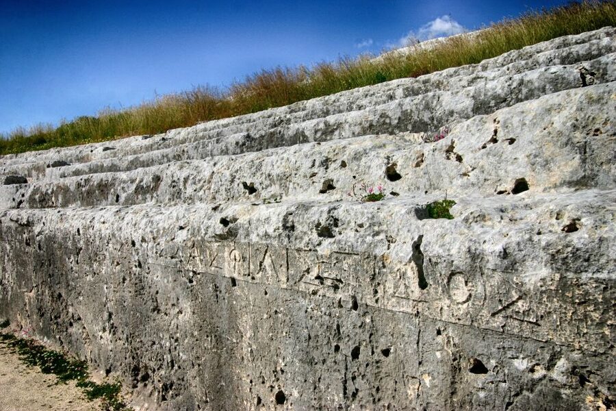 Syracuse: Neapolis Archaeological Park Small Group Tour - The Greek theater and views over Syracuse