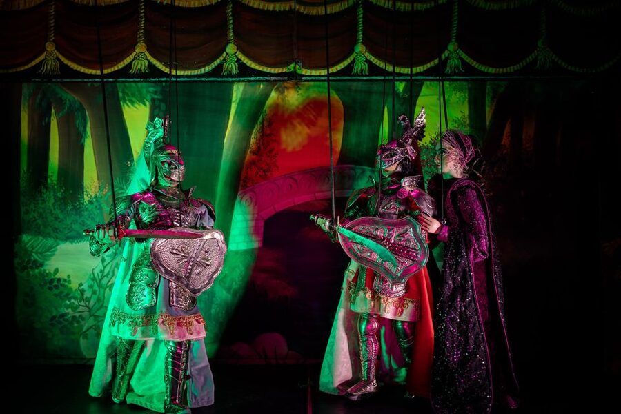 Syracuse: Sicilian Puppet Show with visit behind the scenes - The tone is dramatic, not child-focused