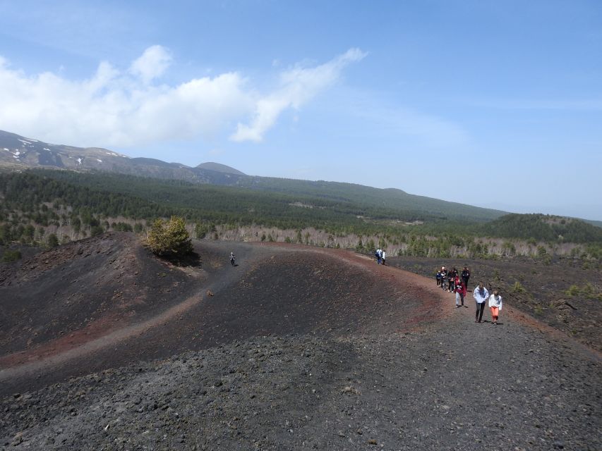 Taormina and Catania: Private Etna Exploration and Cave Tour - The 3-kilometer walk to a lateral crater