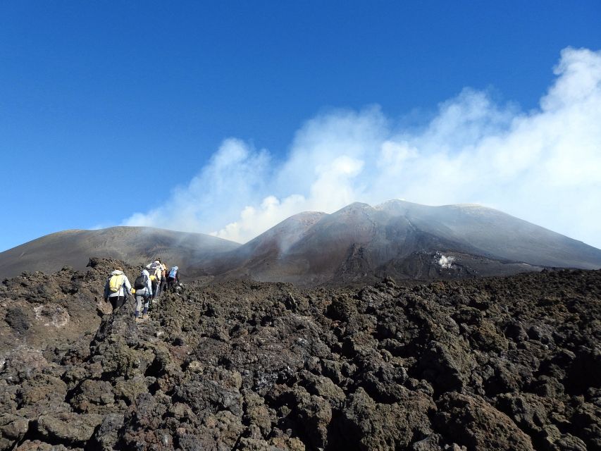 Taormina and Catania: Private guided Etna hike by cable car - The cable car ride to 2,500 meters
