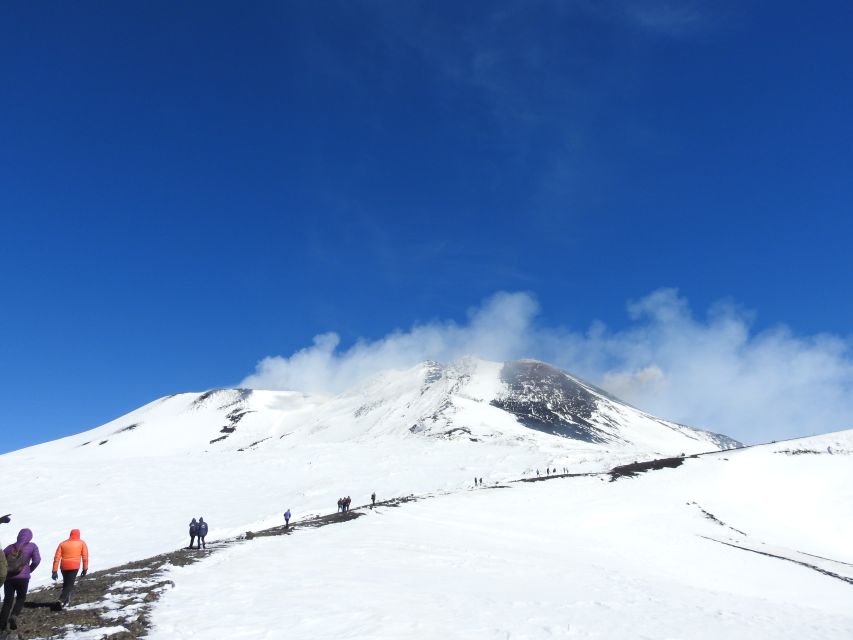 Taormina and Catania: Private guided Etna hike by cable car - From your hotel in Catania or Taormina to Etna’s upper slopes