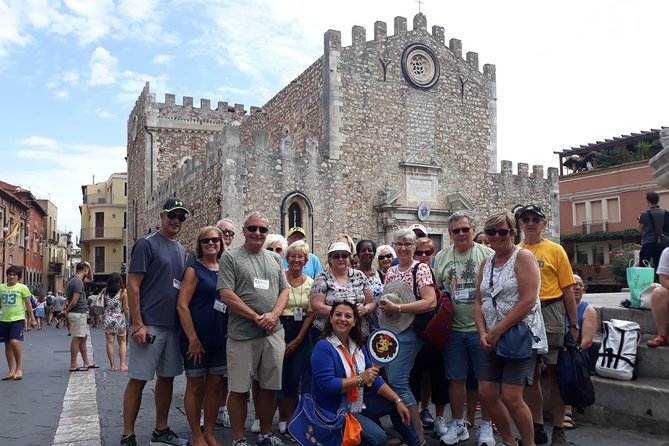 Taormina & Castelmola With Lunch - Piazza IX Aprile and the social heart of Taormina