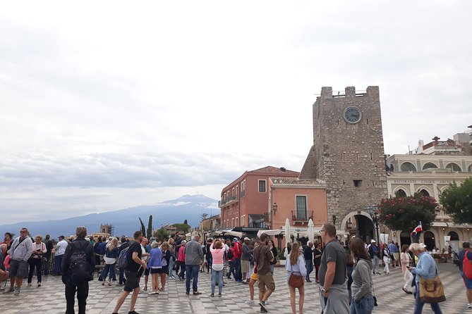 Taormina & Castelmola With Lunch - Piazza Duomo and the start of Corso Umberto