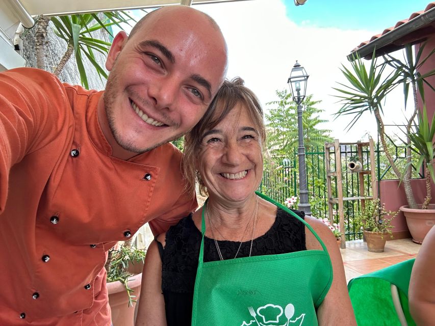 Taormina Half-Day Sicilian Cooking Class & Market Tour - Lunch with wine and the food you made