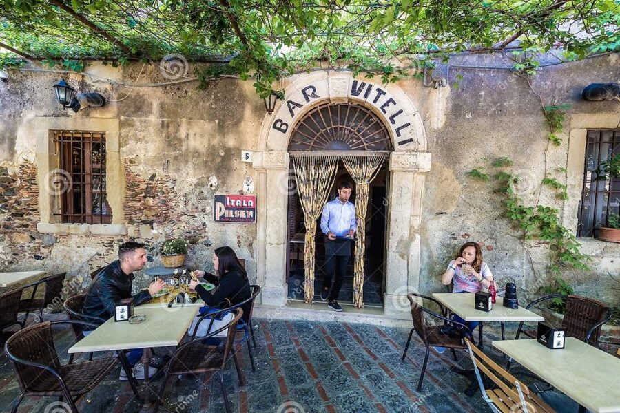 Taormina: Hop-On Hop-Off Green Line Godfather Bus Tour - The climb to Forza d’Agrò