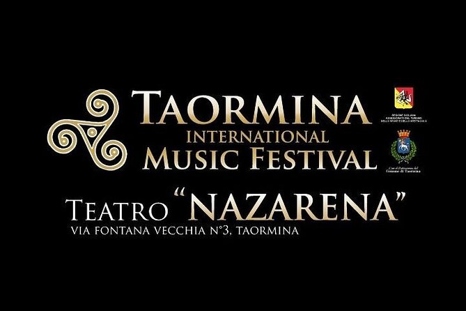 Taormina International Music Festival - Music in Teatro Nazarena, not a large concert hall